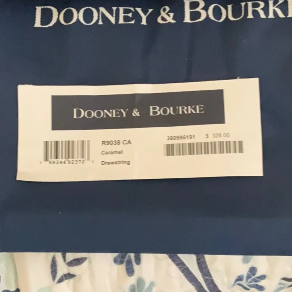 Brand new Dooney & Bourke caramel drawstring purse - Picture 2 of 4